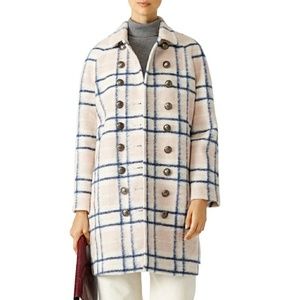 Pink Plaid Santo Coat